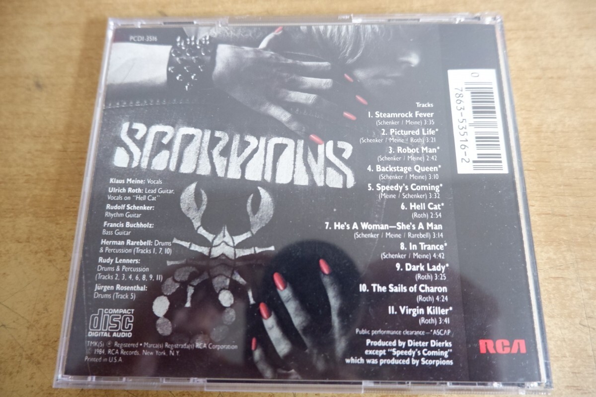 CDk-6610 SCORPIONS / BEST OF SCORPIONSの画像2