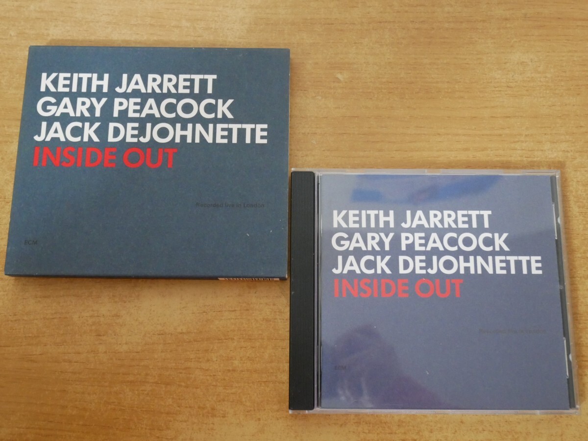 CDk-5424＜ECM＞キース・ジャレットKeith Jarrett / Gary Peacock / Jack DeJohnette Inside Out_画像3