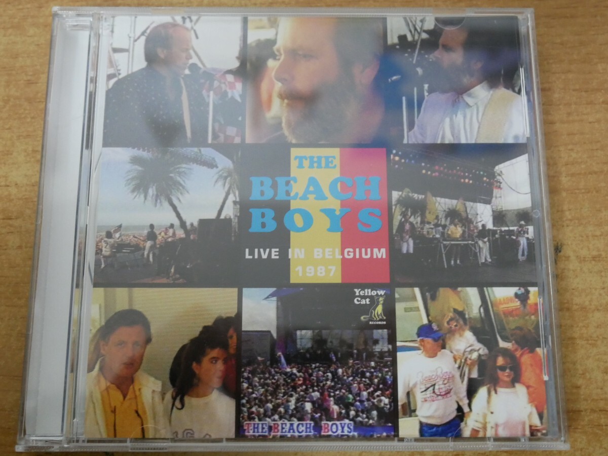 CDk-6355 THE BEACH BOYS / LIVE IN BELGIUM 1987_画像1