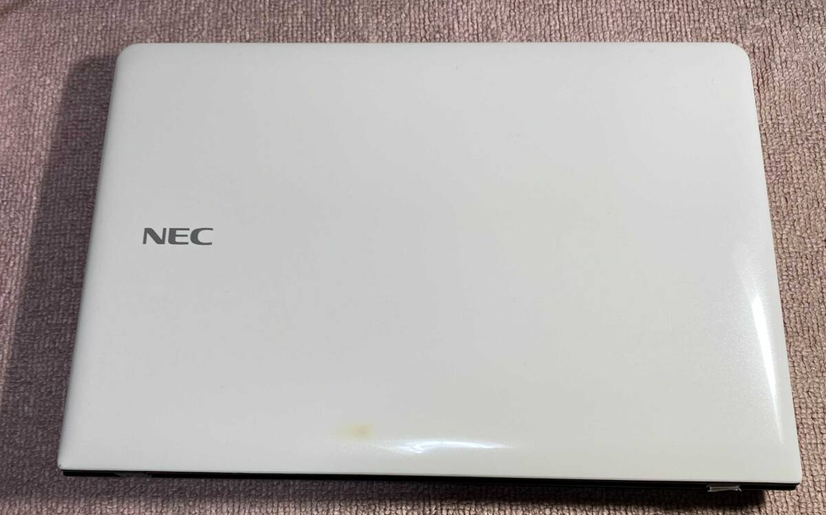 NEC LS700/RSW PC-LS700RSW [エクストラホワイト] ジャンク品 部品取り Core-i7 4702MQ 8GB 1TB Win8 ブルーレイドライブ搭載_画像2