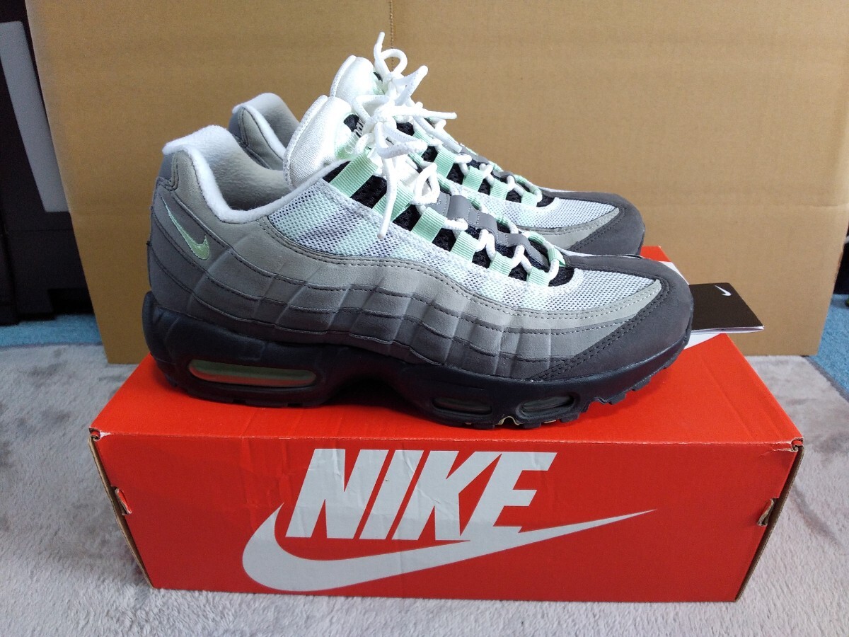 Nike Air Max 95 Fresh Mintナイキ エアマックス95 フレッシュミント　us9 27cm CD7495-101_画像2