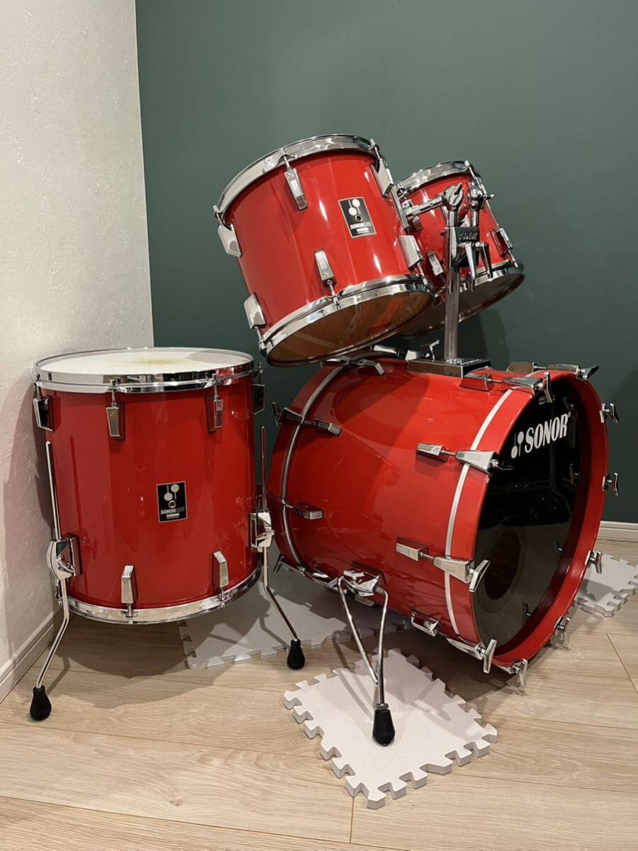 【極希少！】【引取限定！】SONOR LITE VINTAGE DRUM SET 検)YAMAHA Pearl TAMA CUSTOM Ludwig DW ドラムセット ソナー_画像2