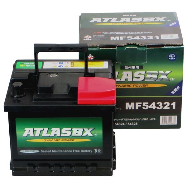 ATLASBX アトラス AT G-MF54321 輸入車バッテリー Dynamic Power_画像1