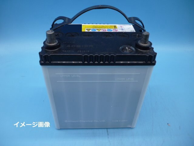 日立◆[未使用品]◆国産車用バッテリー◆40B19L◆互換34B19L/38B19L/40B19L　⑩_画像1