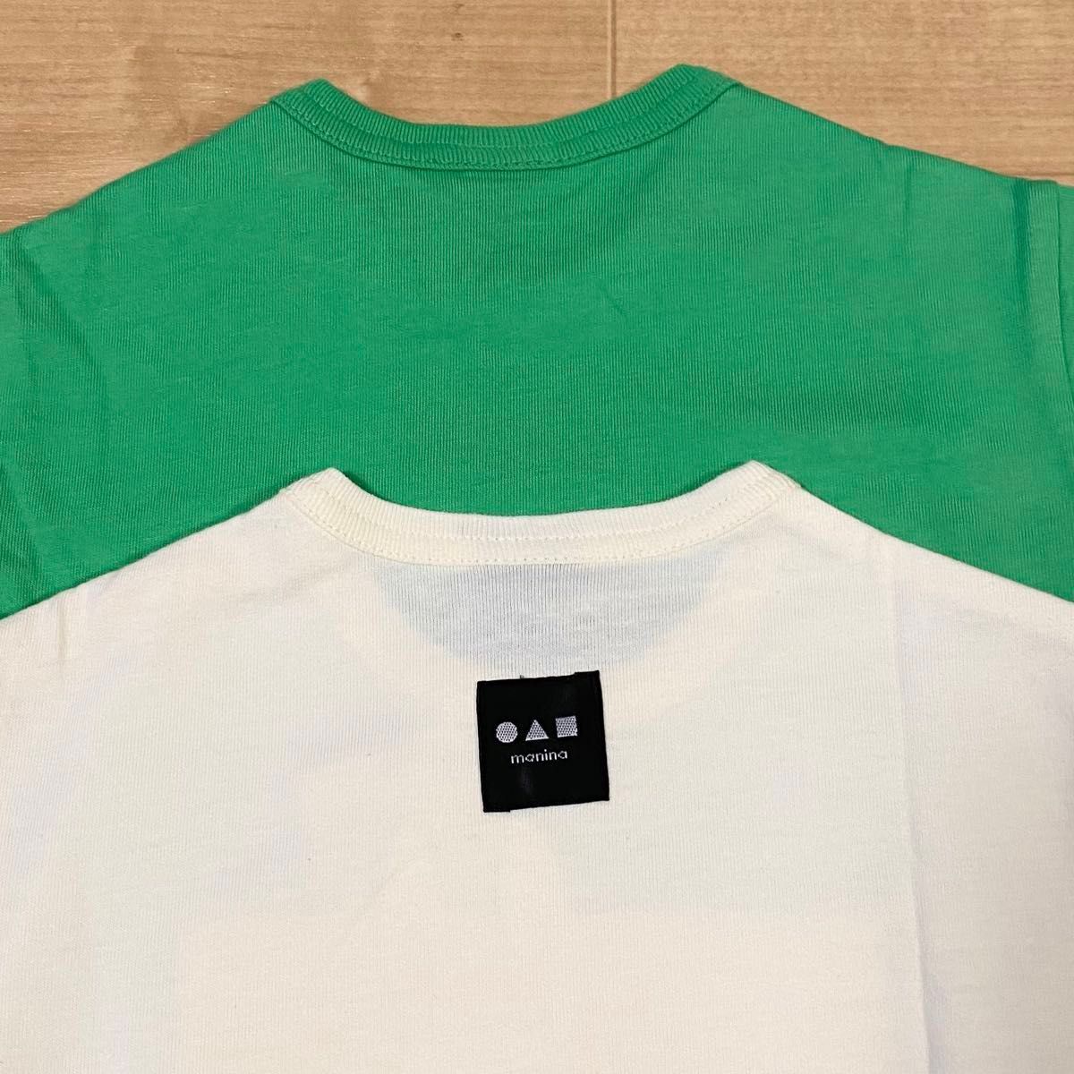 【同梱】マニーナ Tシャツ 80サイズ 2枚セット フェイスマスク 3点