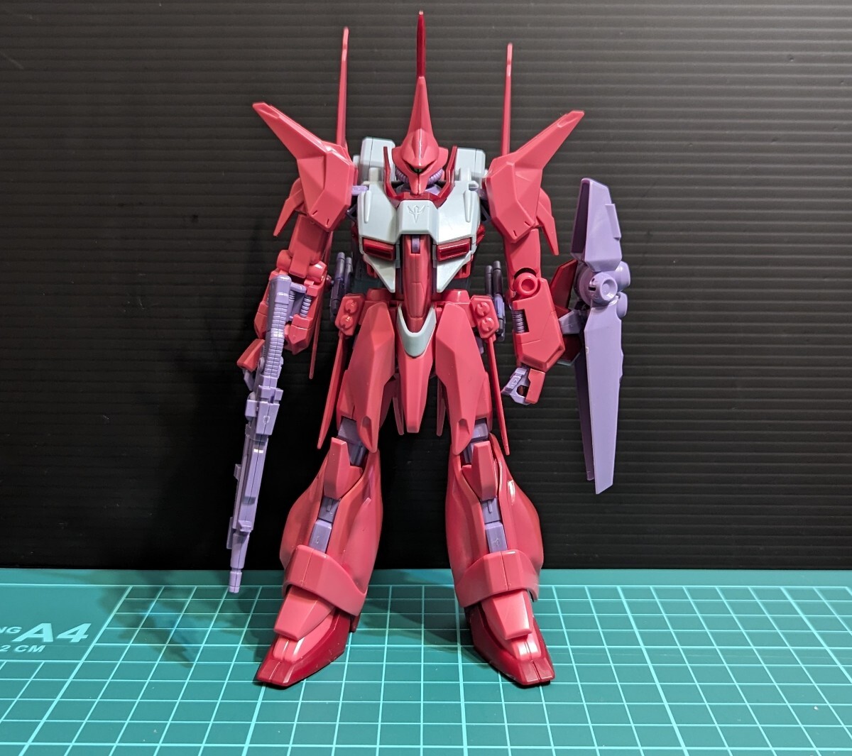 HGバウ／1/144／組立済orジャンク／ZZガンダム／プレバン商品_入札者の条件有り。商品説明欄参照。