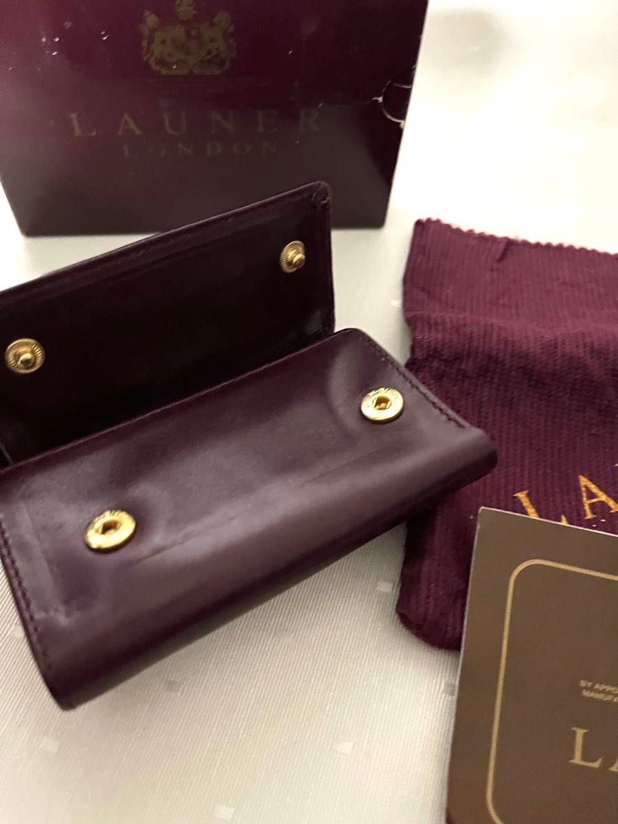 LAUNER LONDON 英国王室御用達 ロウナーロンドン 6フック キー LAUNER LONDON 英国王室御用達 ロウナーロンドン 6フック キー