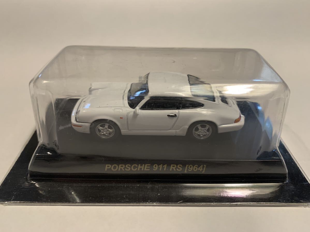 京商 ミニカーコレクション サークルKサンクス ポルシェ 911 RS 【964】 白 1/64 カード無し_画像1