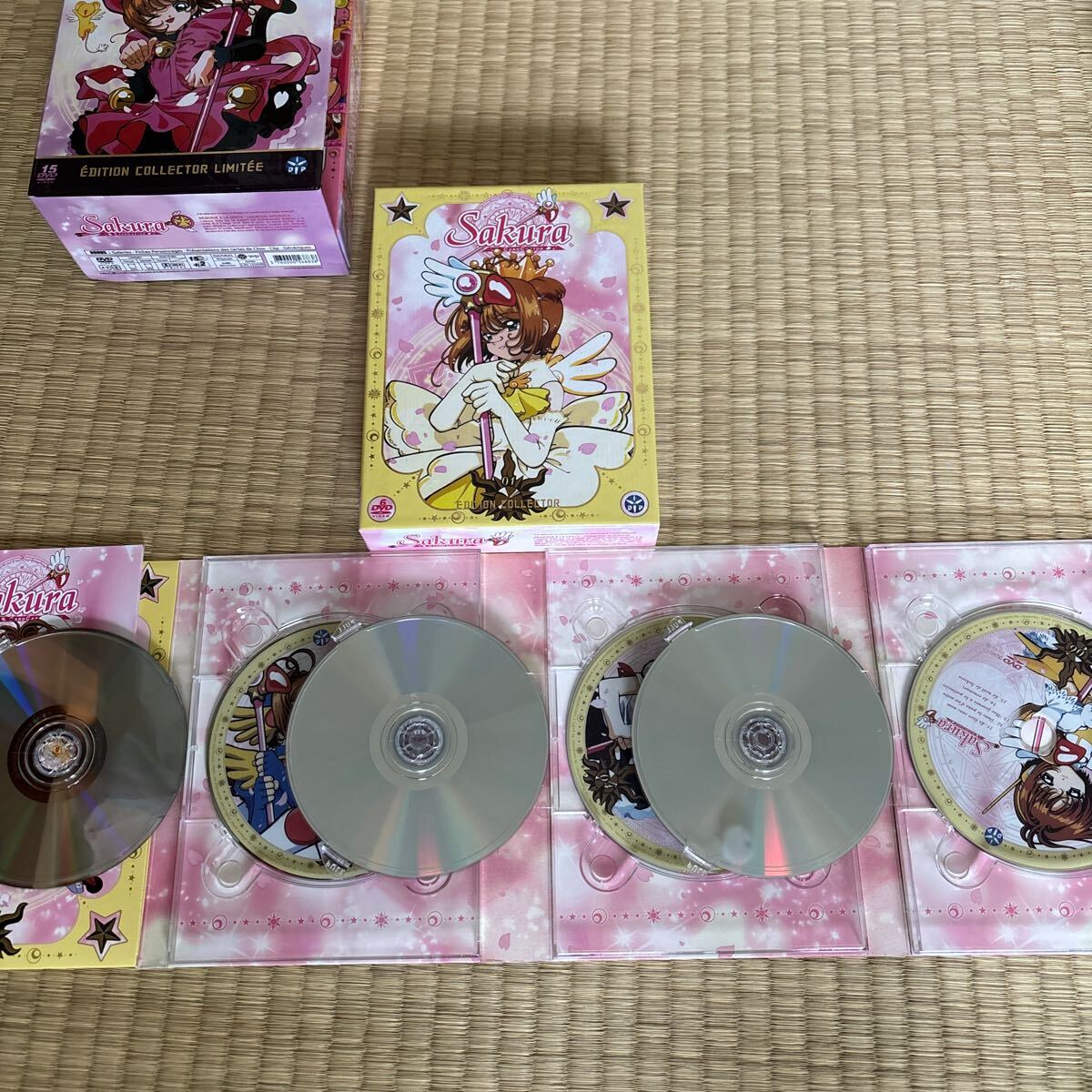 海外版 DVD-BOX カードキャプターさくら　リージョン2 フランス語・日本語盤_画像6