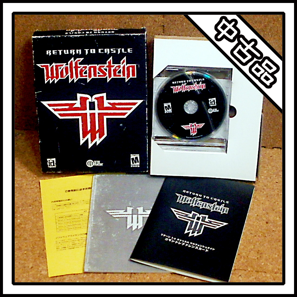 【中古品】Wolfenstein RETURN TO CASTLE ウルフェンシュタイン