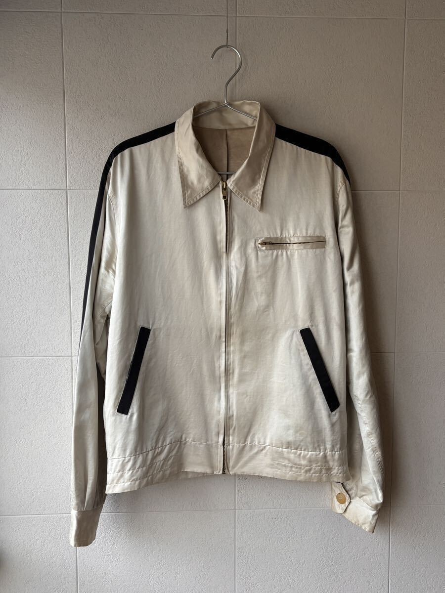 マルタンマルジェラ 初期 10 サテンブルゾン martin margiela フランス製 2000ss アーカイブ archive ヴィンテージ vintage artisanalの画像2