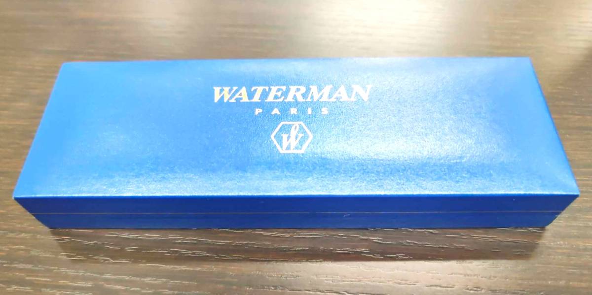 #269【中古品】WATERMAN ウォーターマン 万年筆 ペン先EF刻印 専用ケース・インク付き