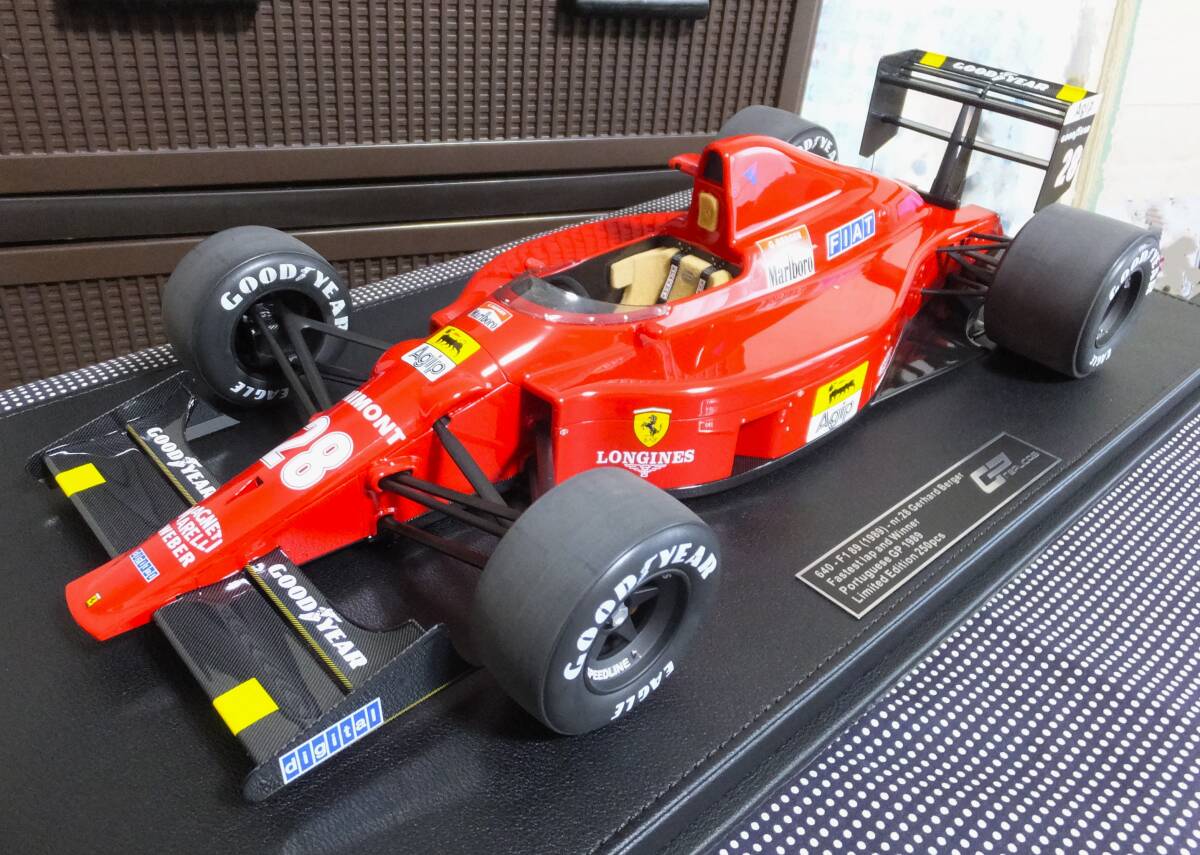 ◆ マルボロ Marlboro たばこ仕様 1/12 モデルカー GPレプリカーズ 1:12 GP replicas フェラーリ F189 Ferrari 640 F1 ベルガー マンセル の画像1
