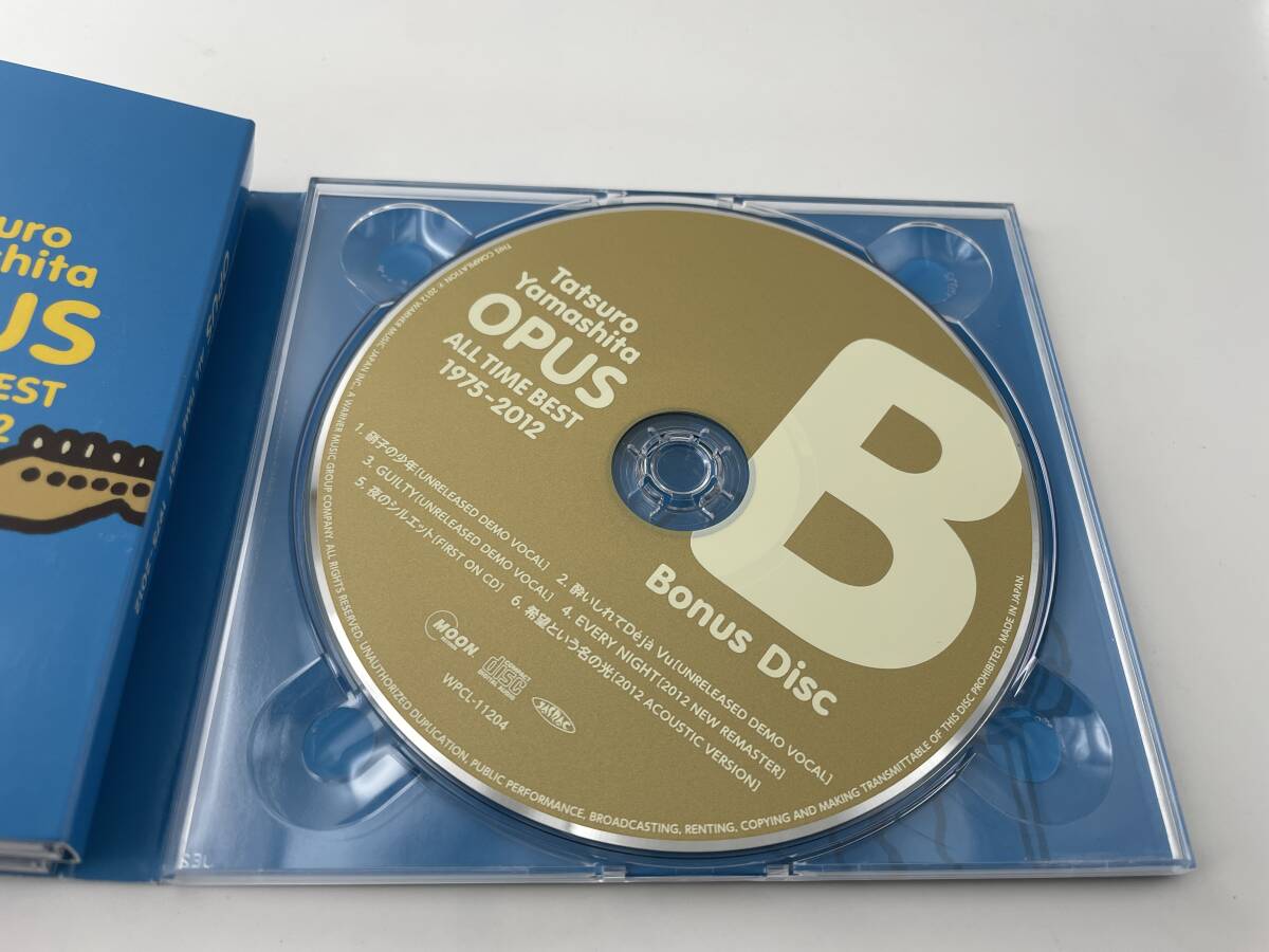 OPUS 　ALL TIME BEST 1975-2012　初回限定盤　４枚組　ブックレット欠品　CD　　山下達郎　H51-03: 中古_画像7