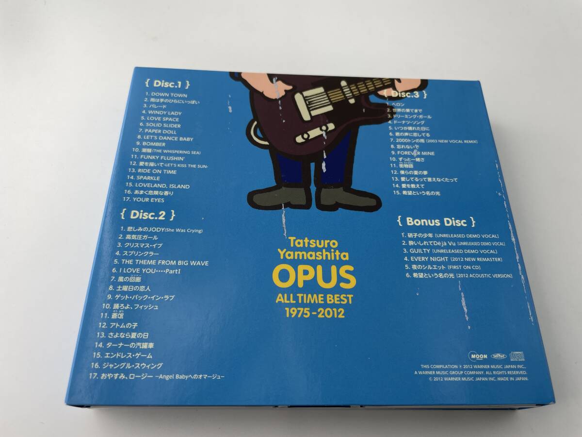 OPUS 　ALL TIME BEST 1975-2012　初回限定盤　４枚組　ブックレット欠品　CD　　山下達郎　H51-03: 中古_画像8