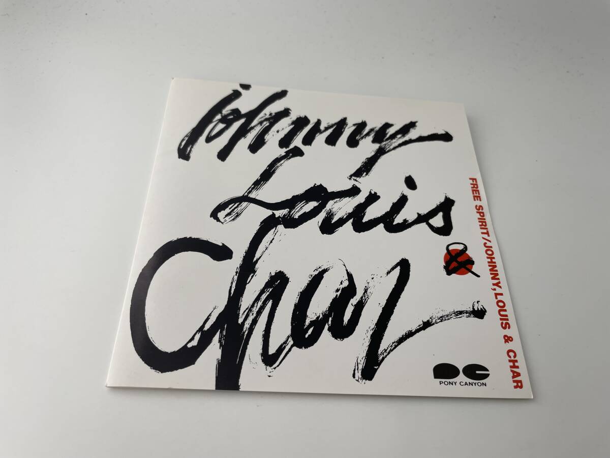 Free Spirit CD JOHNNY LOUIS & CHAR H88-03: 中古の画像4