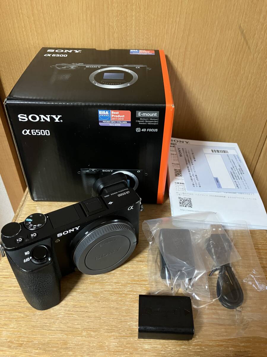 SONYα6500 ボディ ILCE-6500 元箱等あり_画像1