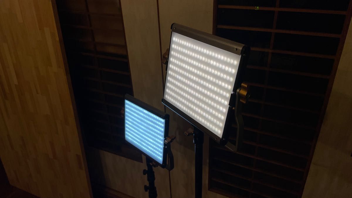 Neewer LED照明 2個セット 撮影用 3200K-5600K CRI 96+