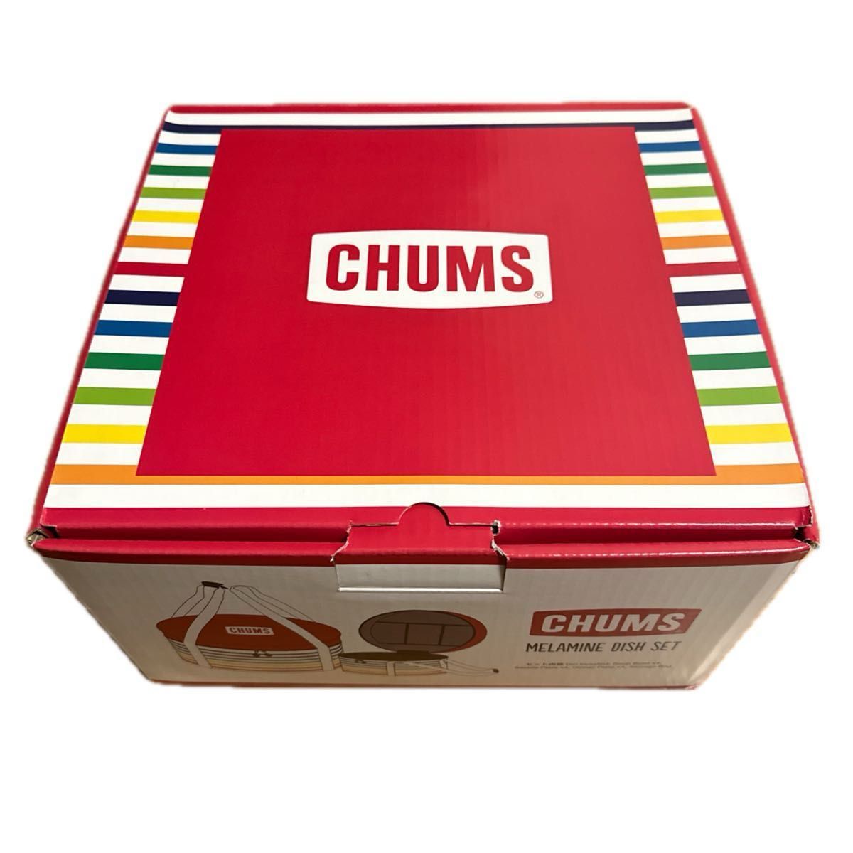 チャムス　CHUMS Melamine Dish Set ディッシュセット　食器　アウトドア　キャンプ　バーベキュー