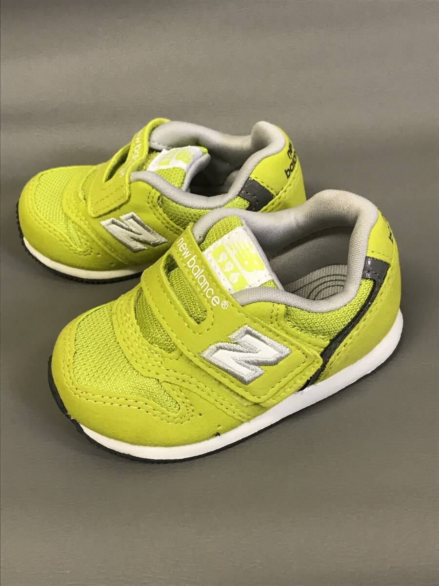 【001】NEW BALANCE ニューバランス　キッズ シューズ IV996-CTG TECH GREEN 12.0cm_画像3