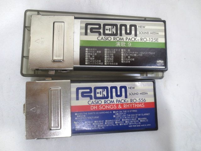 ♪CASIO DIGITAL HORN DH-800 ROM MIDI ロム RO-125E RO-556付き♪カシオ デジタルホーン ジャンクでの画像8