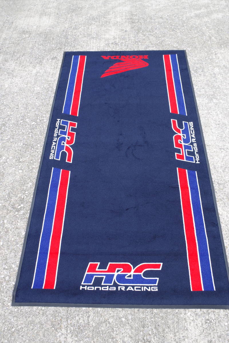 HRC/ HONDA　　NEW　HRC лого   дизайн 　 racing    обслуживание   коврик 　 новый товар   неиспользуемый 