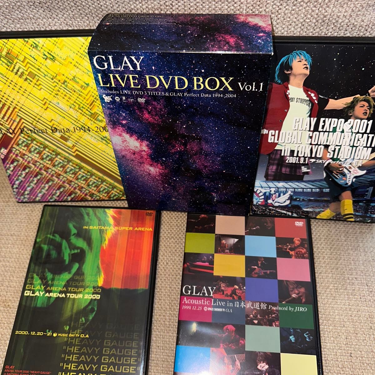 GLAY LIVE DVD-BOX vol.1 【DVD 7枚組)】