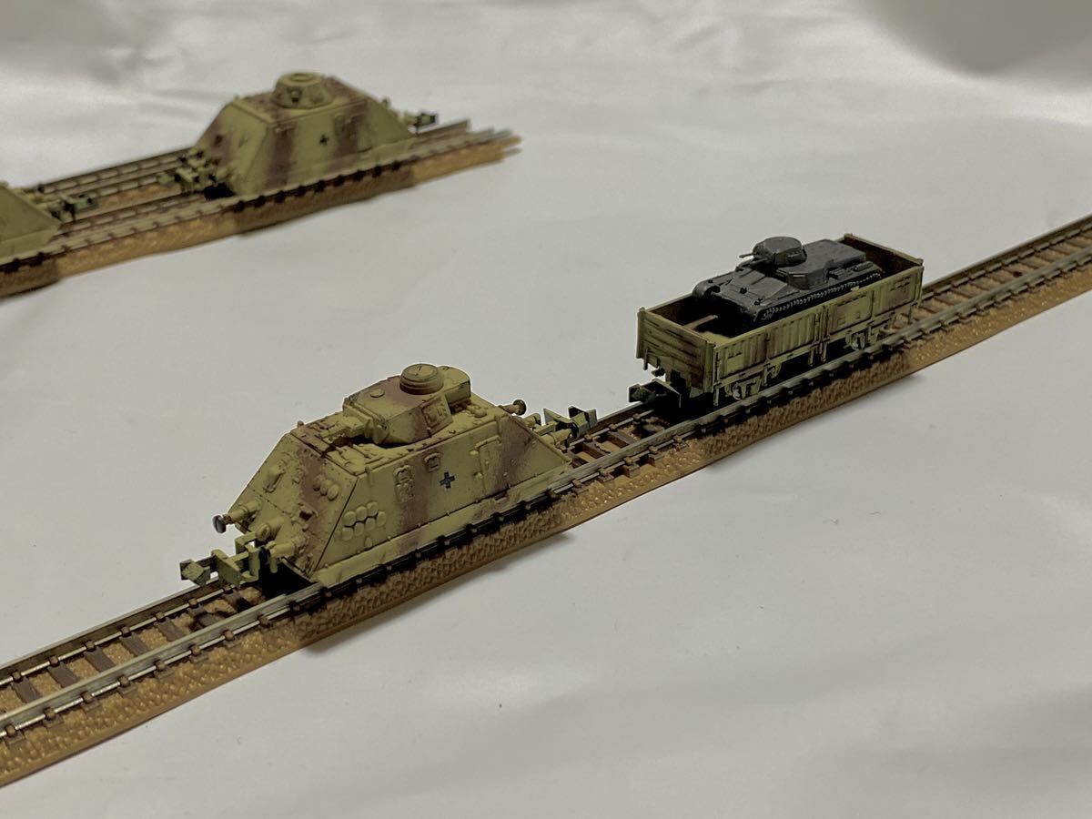 ドイツ軍 シュタイヤー 重装甲列車 ドライジーネ Nゲージ 鉄道 ドイツ軍 シュタイヤー 重装甲列車 ドライジーネ Nゲージ 鉄道
