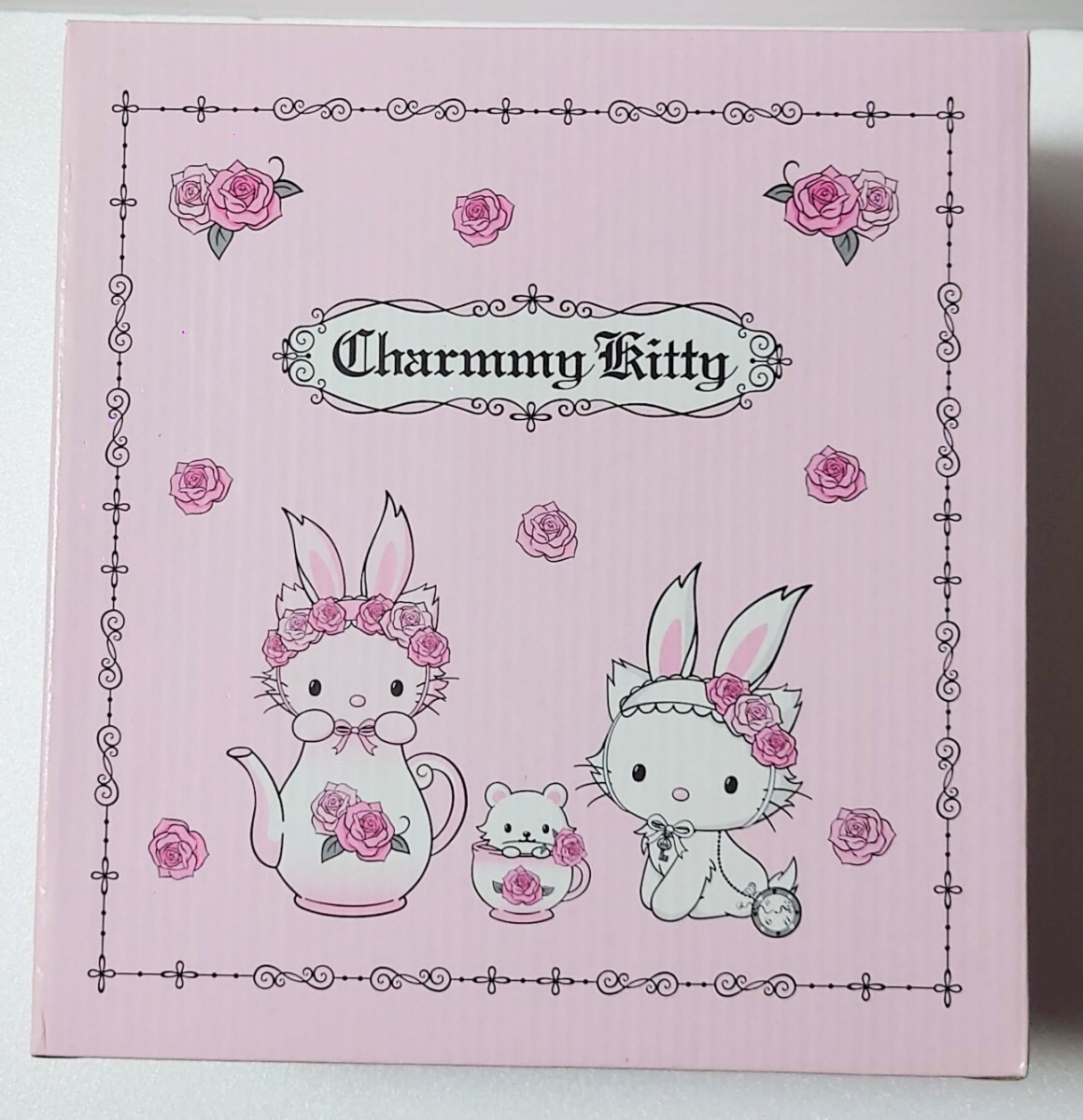 激レア ハローキティ Hello Kitty チャーミーキティ Charmmy Kitty ウサミミ フォトフレーム バラ ローズ rose 2006年の画像7