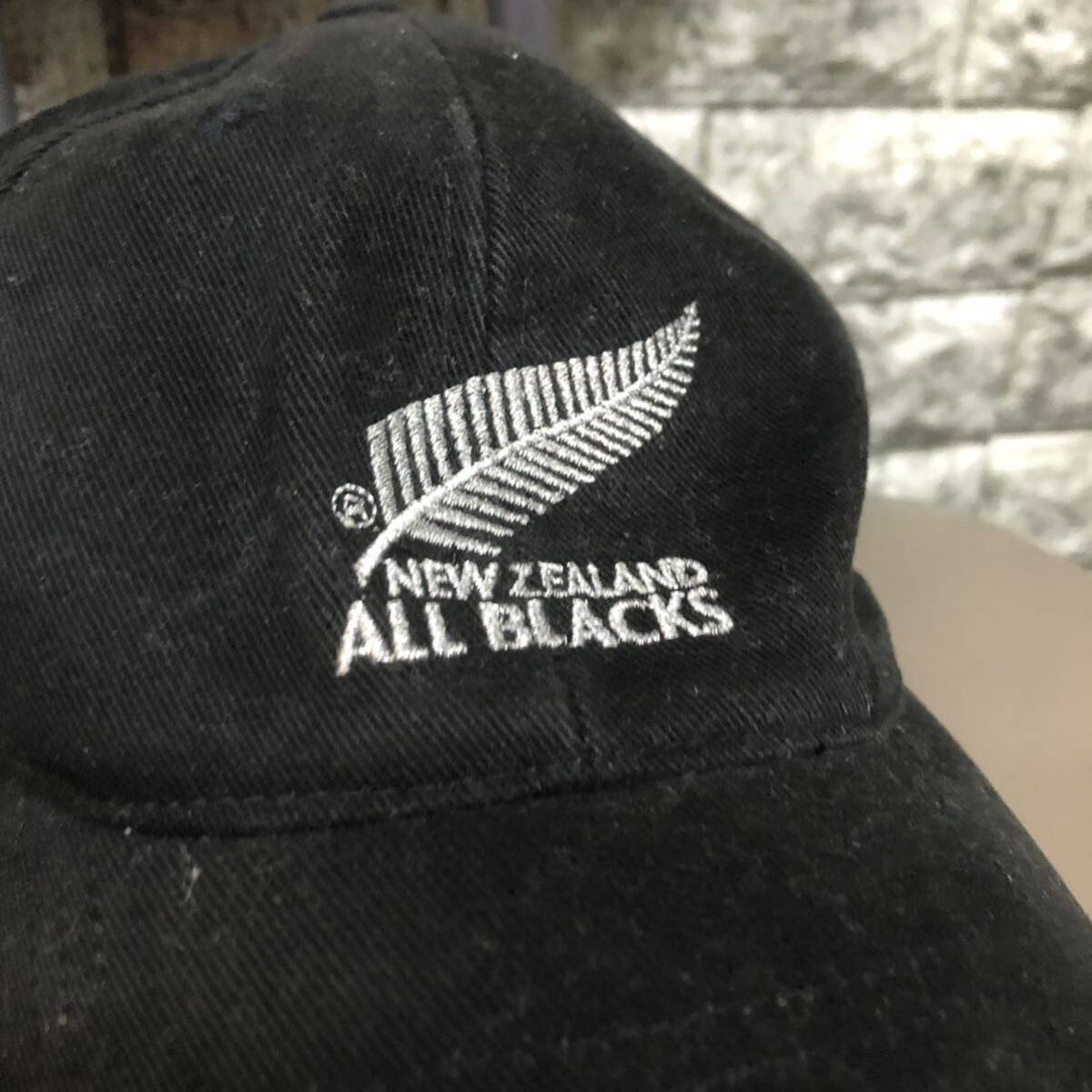 adidas NEW Zealand All Blacks オールブラックス アディダス キャップ 帽子 メンズ CAP ブラック ラグビー_画像3