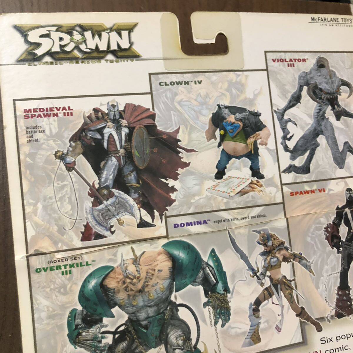 Spawn VI Classic Series 20 Masked フィギュア McFarlane Toys Action Figure マクファーレントイズ スポーン 箱付き アメコミ_画像6