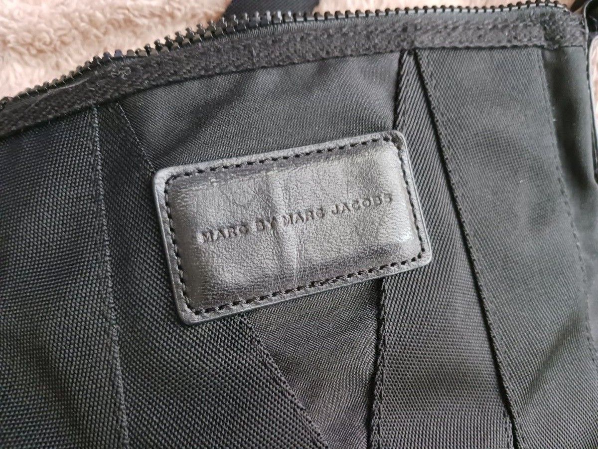 ◆MARC BY MARC JACOBS マークバイマークジェイコブス  ショルダーバッグ◆サコッシュ ブラック 斜め掛け 