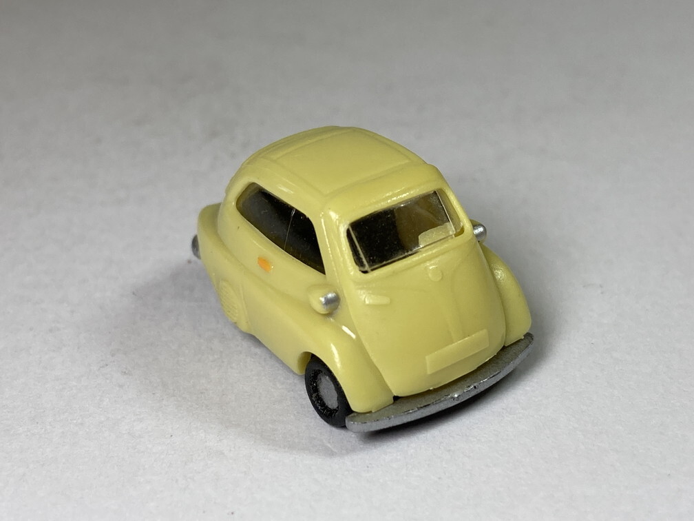 BMW イセッタ Isetta アイボリー Ivory 1/87 全長約2.5cm - I.M.U. (W.Germany)_画像8