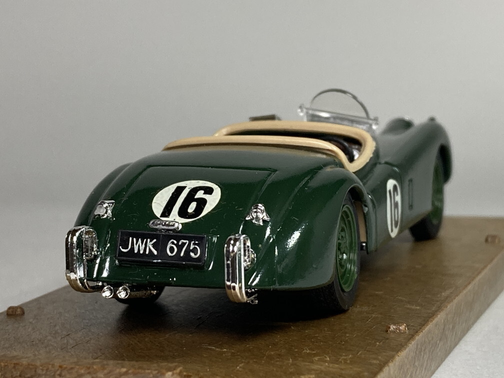 ジャガー Jaguar XK120 3.5lt Le Mans 1948 1/43 - ブルム Brumm_画像6