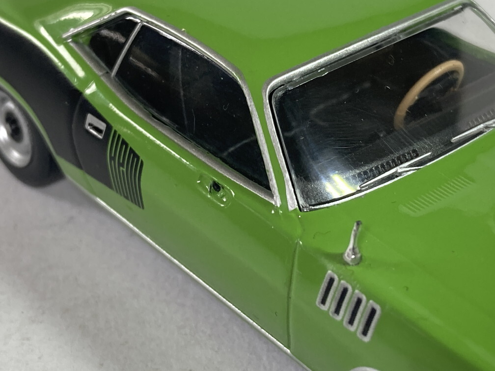 [ジャンク] プリムス ヘミ クーダ Plymouth Hemi Cuda (1971) 1/43 - ディアゴスティーニ アメリカンカーコレクションの画像9