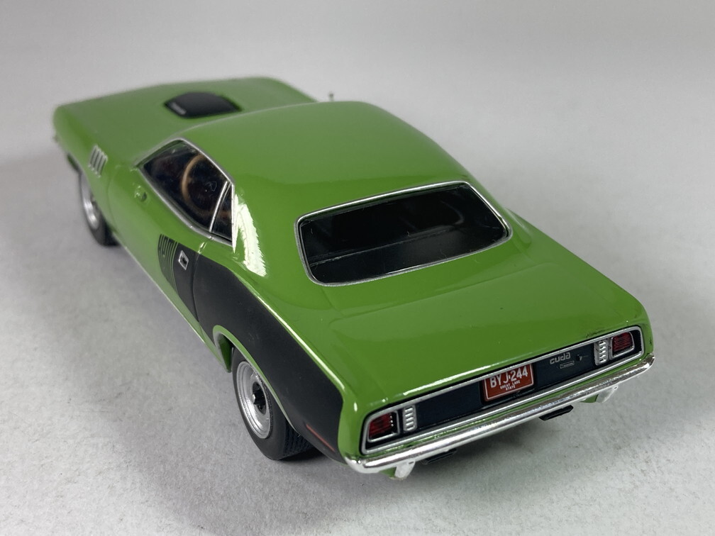 [ジャンク] プリムス ヘミ クーダ Plymouth Hemi Cuda (1971) 1/43 - ディアゴスティーニ アメリカンカーコレクションの画像5