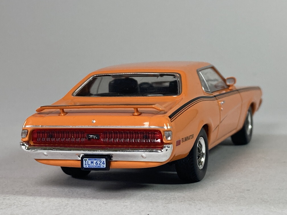 マーキュリー クーガー エリミネーター Mercury Cougar Eliminator 428 CJ (1970) 1/43 - ディアゴスティーニ アメリカンカーコレクション_画像5