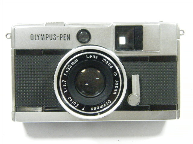 ◎ OLYMPUS-PEN EED F.ZUIKO 32mm F1.7 オリンパス レンジファインダー ハーフサイズカメラ ジャンク 332_画像1