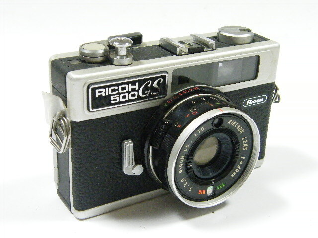 ◎ RICOH 500 GS リコー500GS RIKENON LENS 1:2.8 f=40mm リコー レンジファインダー カメラ_画像2