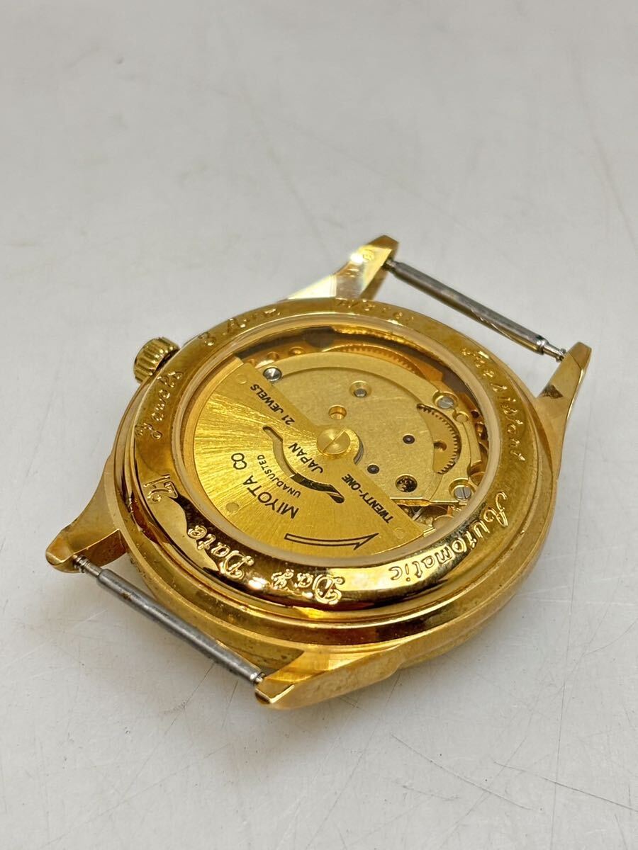 38-56 Jean Chabot 自動巻き 腕時計 フェイのみ 裏スケの画像2
