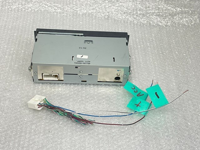 1 スピーカー 一体型 1DIN ラジオ FM/AM ダイハツ トヨタ カプラー カットハーネス 他車 流用 ASTI CORP 86120-B2040 内蔵 軽トラ 軽バン_画像7