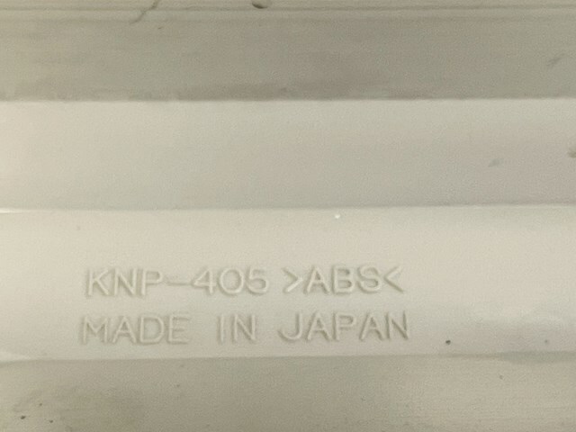 1000円 ワゴンR 後期 MH22S 2DINオーディオパネル ハザードスイッチ上 KNP-405 検索 MH21S _画像8