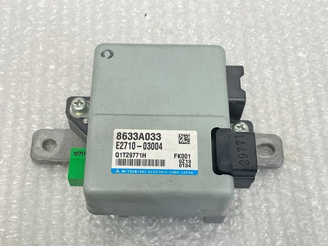 8633A033 パワステ コンピューター 三菱 アイ DBA-HA1W EPS E2710-03004 Q1T29771H P/S コントローラー HA1W_画像1