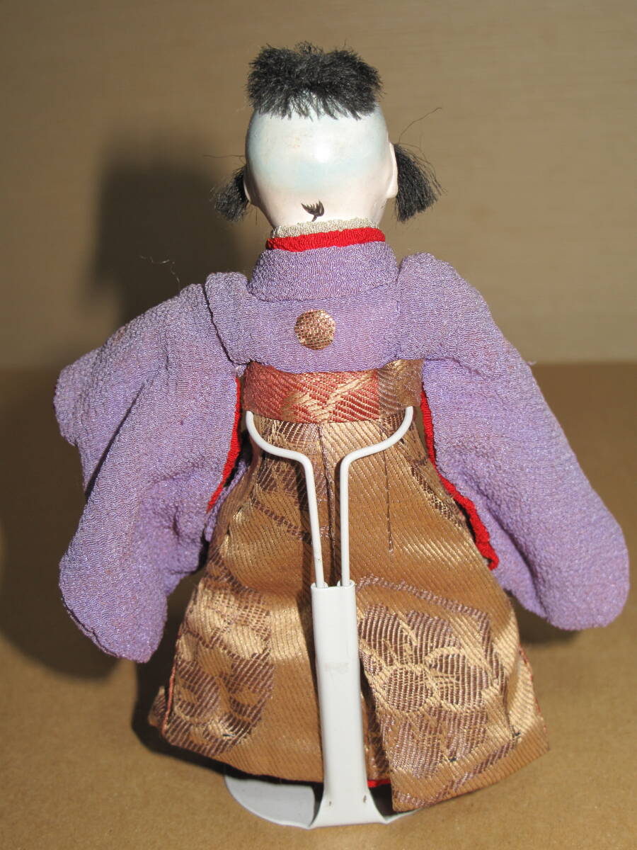 古い　市松人形　抱き人形　日本人形　12センチ_画像2