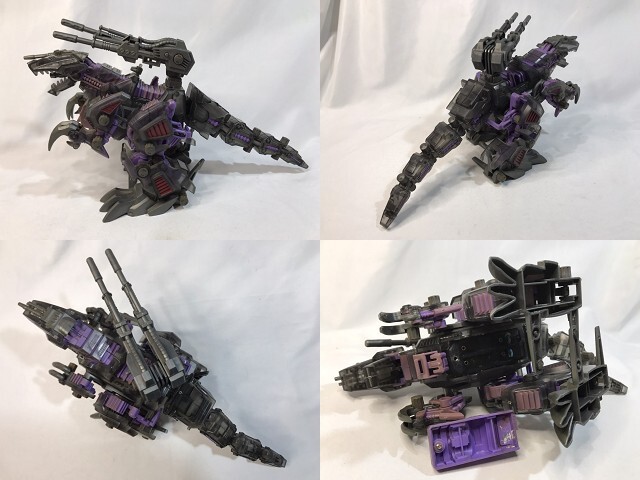 【ZOIDS】ゾイド ●ジェノザウラー〔ティラノサウルス種〕EZ-026 / ホロテック クリアブラック ●ZW02 ギルラプター〔ディノニクス種〕_画像8