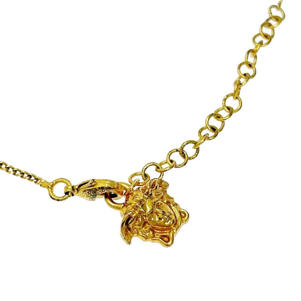 VERSACE Versace GPmete.-sa Logo necklace Gold 239124 necklace 