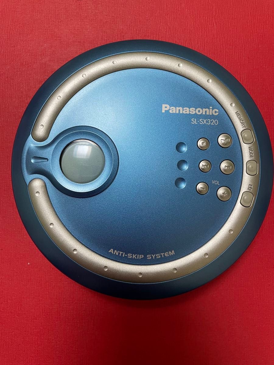 Panasonic ポータブルCDプレーヤー SL-SX320     ジャンク品