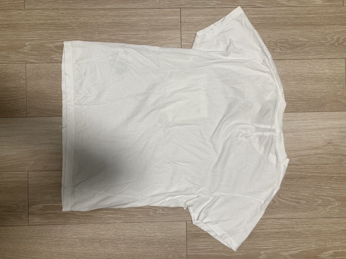 サンローランパリ カサンドラロゴ刺繍胸ポケットTシャツ / XS 白　ホワイト_画像2