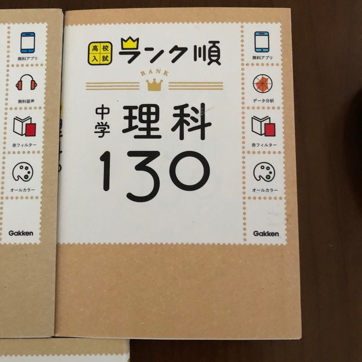 高校入試　ランク順　英語 理科 社会 漢字　5冊セット