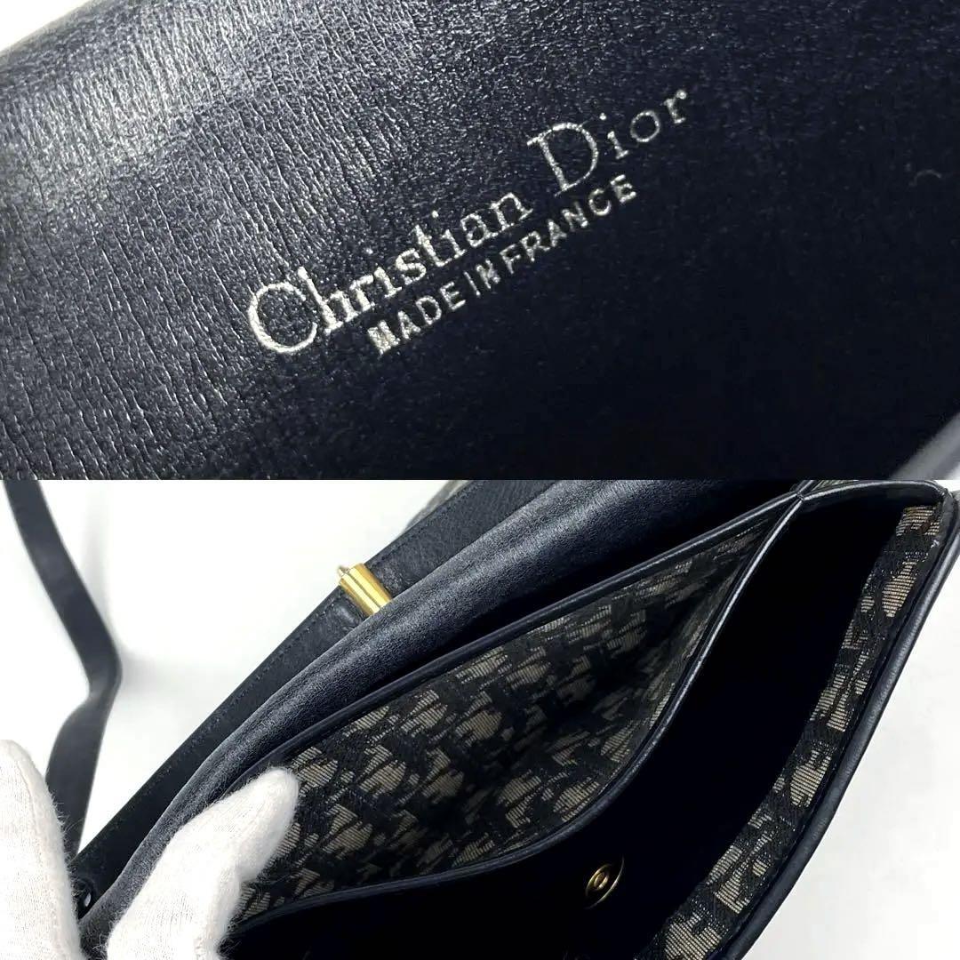  прекрасный товар #Christian Dior Dior сумка на плечо Toro ta- общий рисунок CD Gold металлические принадлежности Jaguar do очень редкий парусина кожа * трудно найти товар 